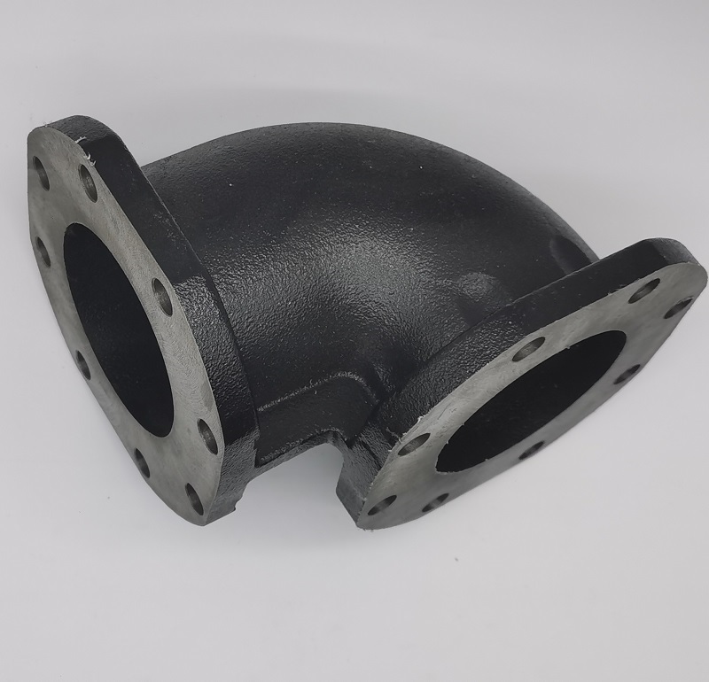 Sandgjutning avloppsrör med dubbel frans